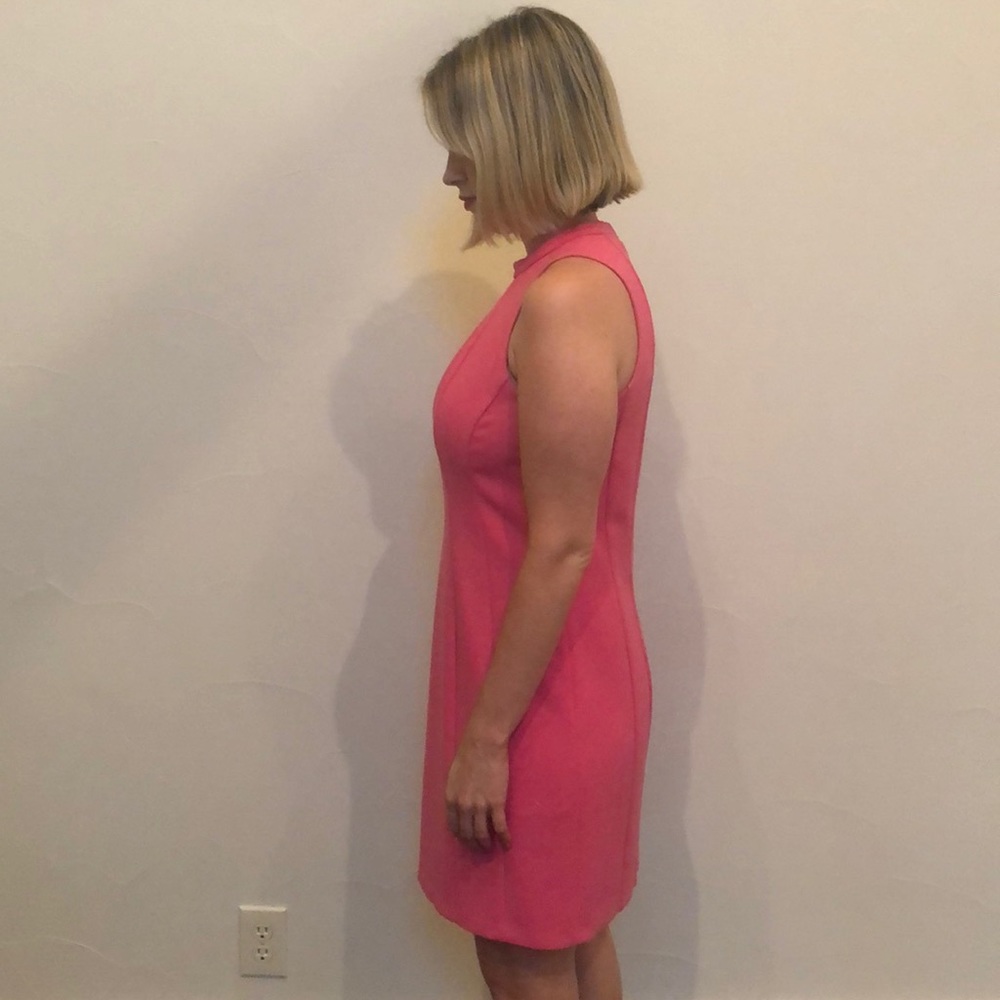 Shoshanna size:10 pink shift dress. - Picture 3 of 3